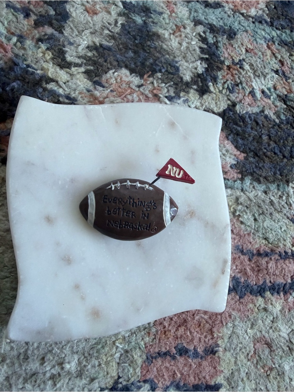 Nebraska Football Pin